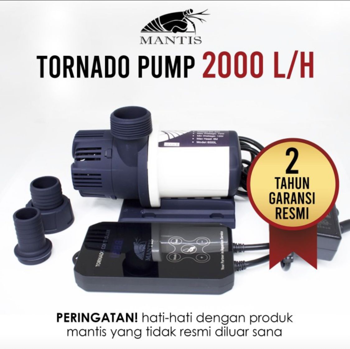 Mantis Tornado Pump 2000 L/H