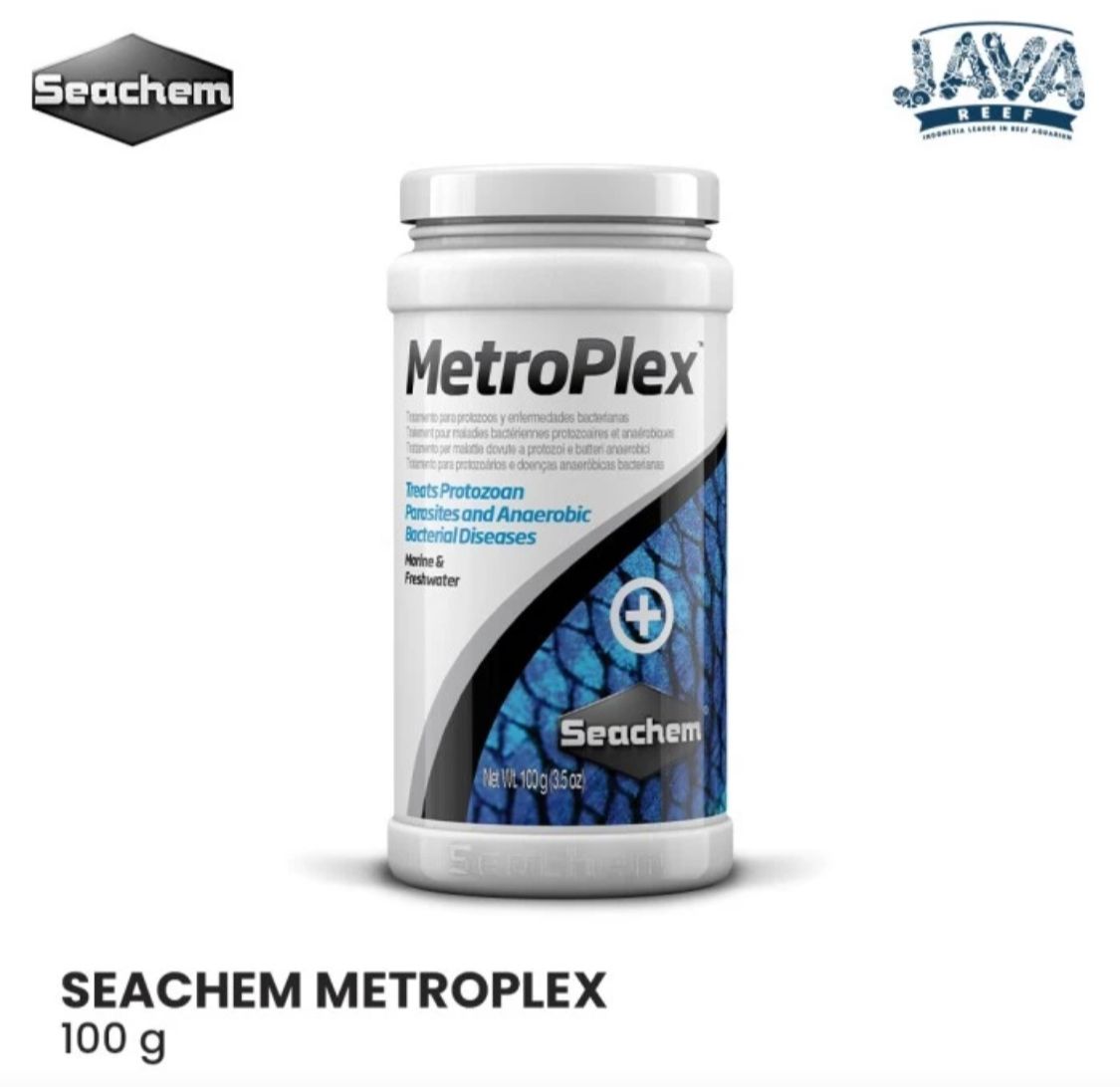 Seachem Metroplex contains 100g