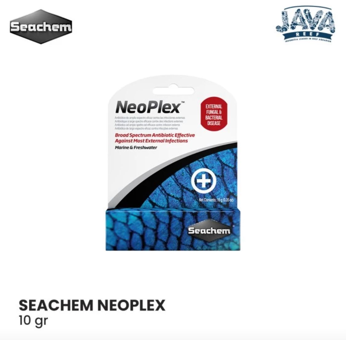 Seachem NeoPlex 10gr Freshwater and Marine Fish Antibiotics