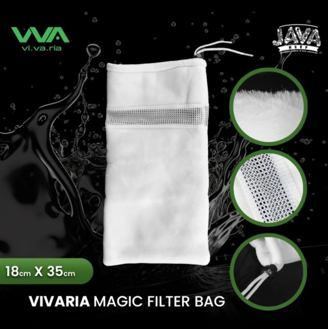 Vivaria Magic Filter BAG 18x35 cm