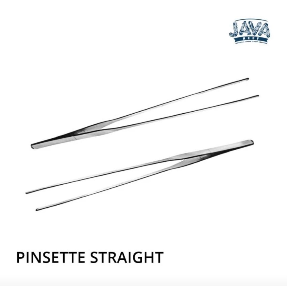 Pinsette Straight Stainless Steel